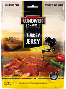Conower Turkey Jerky Chili Paprika