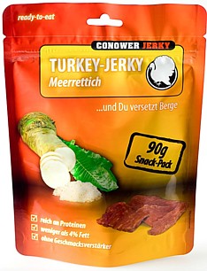 Conower Turkey Jerky Meerrettich