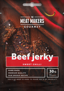 Meat Makers Gourmet Beef Jerky Sweet-Chilli