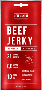 Meat Makers Beef Jerky Peppered