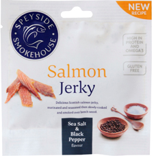 Salmon Jerky Sea Salt and Black Pepper