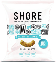 SHØRE - Seaweed Puffs Sea Salt & Balsamic