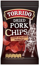 Torrido Pork Chips 25g