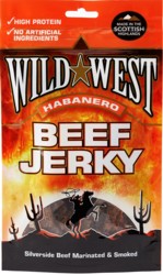 Wild West Beef Jerky Habanero 85g