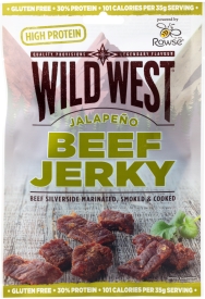 Wild West Beef Jerky Jalapeno