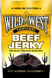 Wild West Beef Jerky Teriyaki
