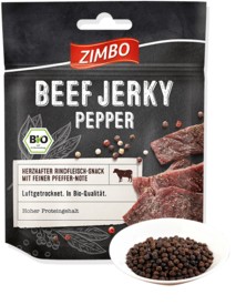 Zimbo Beef Jerky Pepper